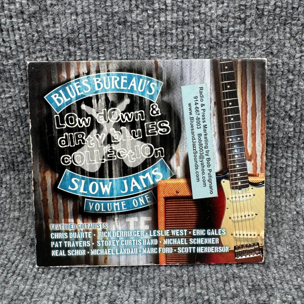 Blues Bureau Low Down & Dirty Blues Collection Slow Jams Vol 1 CD BB 2064-2 2009
